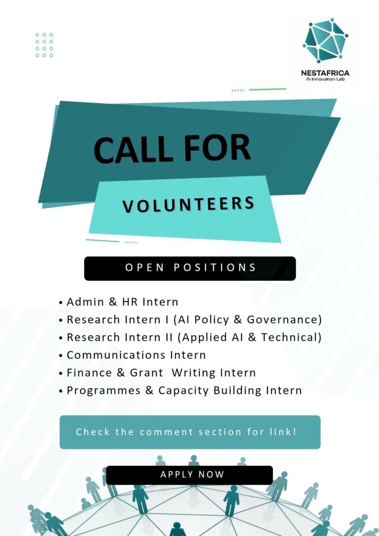 Internship opportunity at Nest Africa