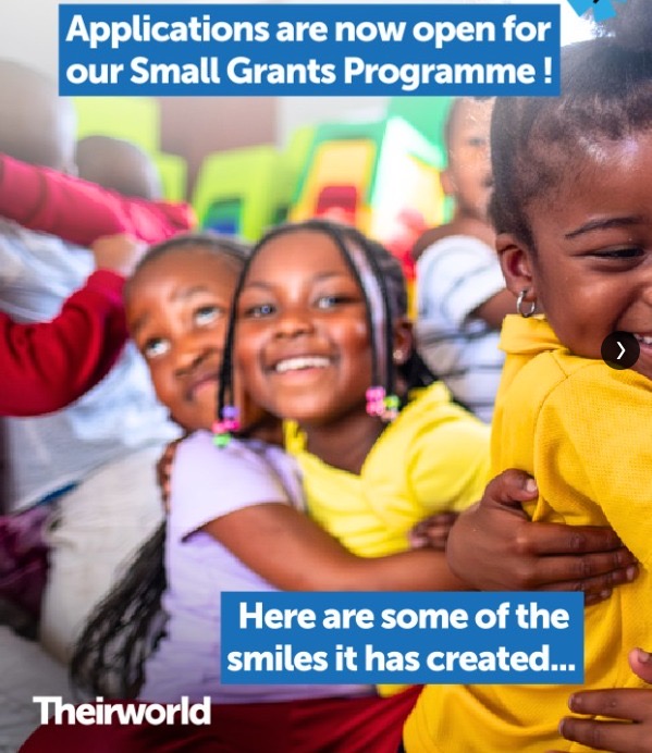 Call for Proposals: Theirworld Small Grants Programme 2026