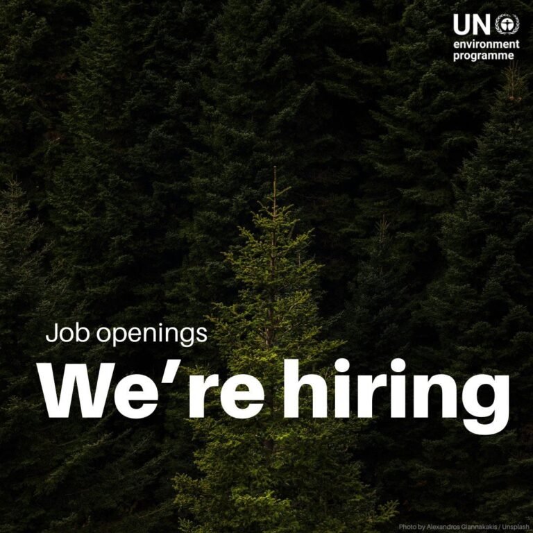 Join the United Nations Environment Programme (UNEP)