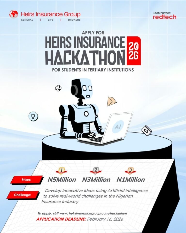 OFFICIAL CALL FOR APPLICATIONS: HEIRS INSURANCE HACKATHON 2026