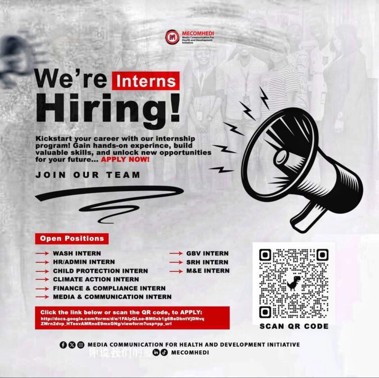 Internship opportunity at MECOMHEDI