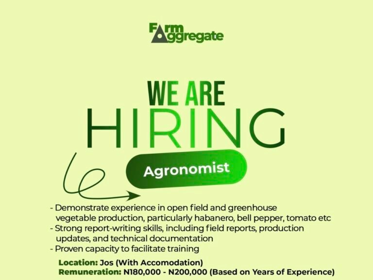 Job openings with Aggregate Farm