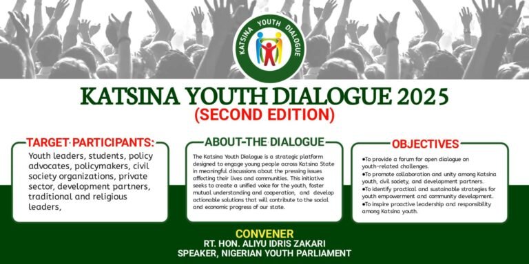 Apply to the KATSINA YOUTH DIALOGUE 2026 (The Second Edition)