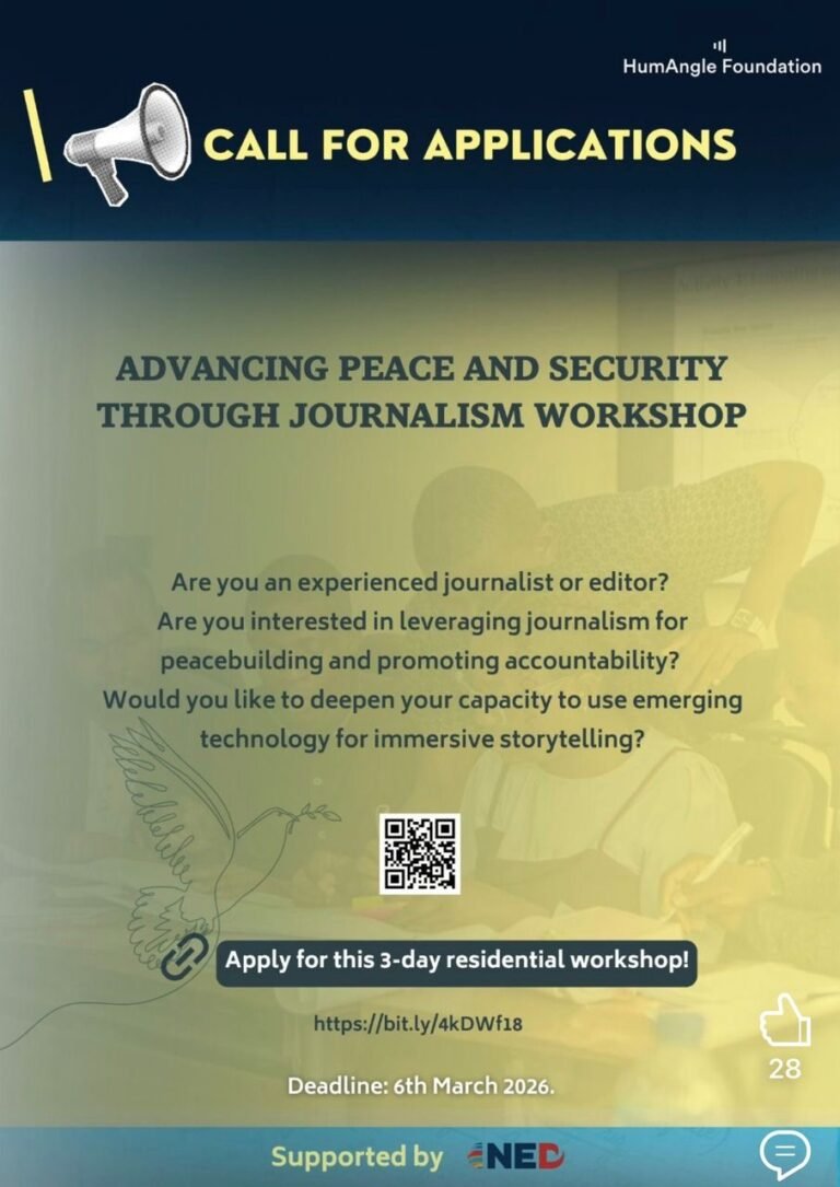 The Advancing Peace and Security through Journalism Workshop