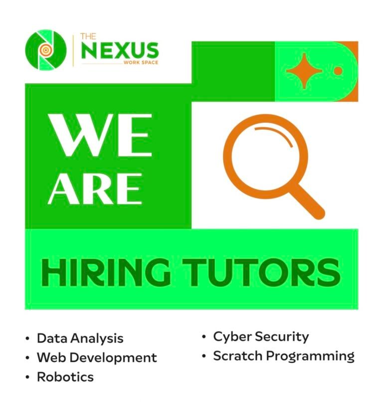 Vacancies at the Nexus Space in Kaduna