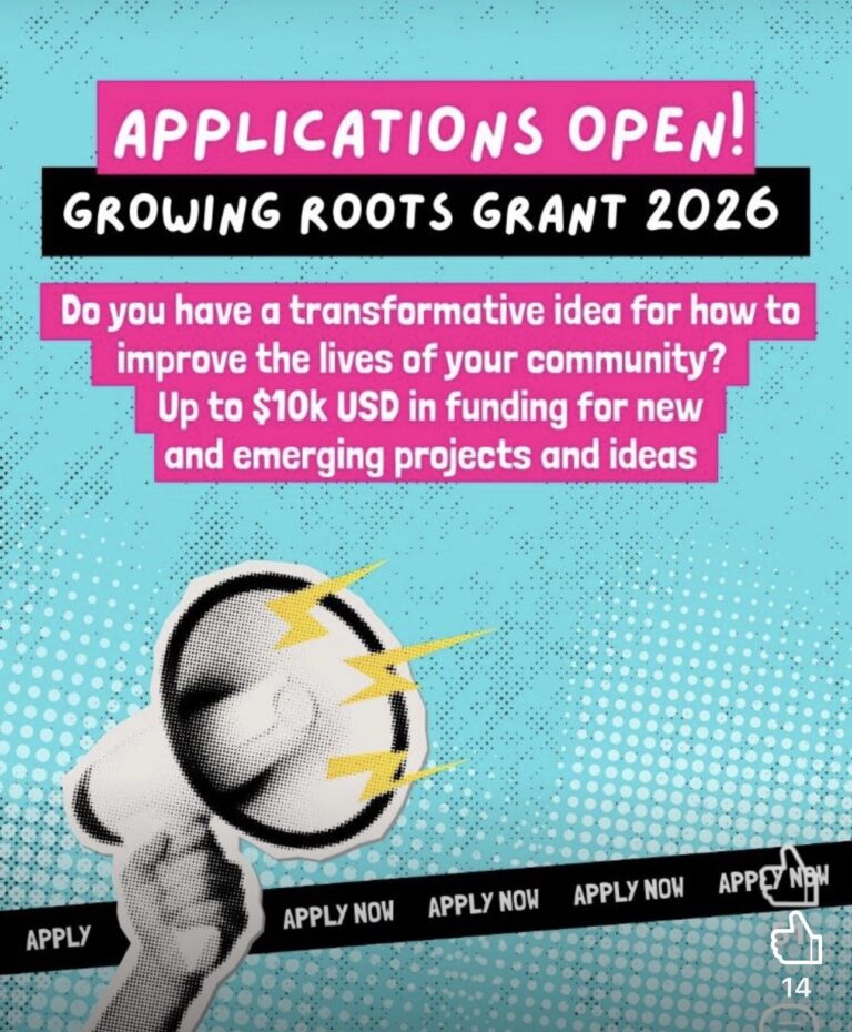 Growing Roots Grant 2026 — Call for Applications