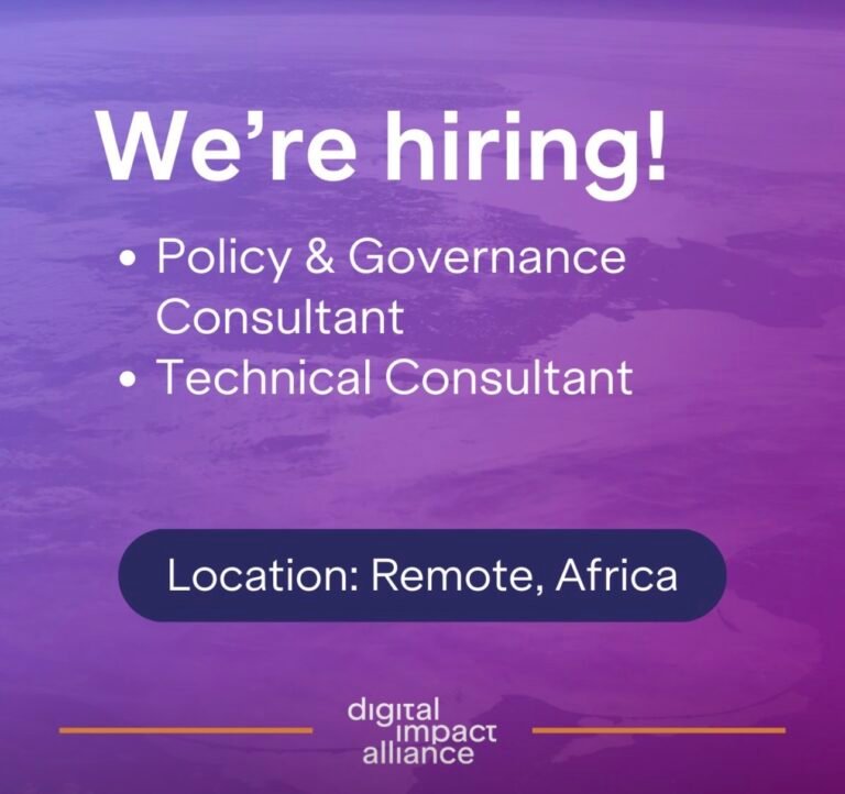 Consulting Opportunities — Africa Data Leadership Initiative (ADLI)