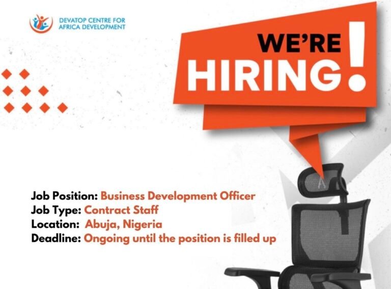 Vacancies at DEVATOP