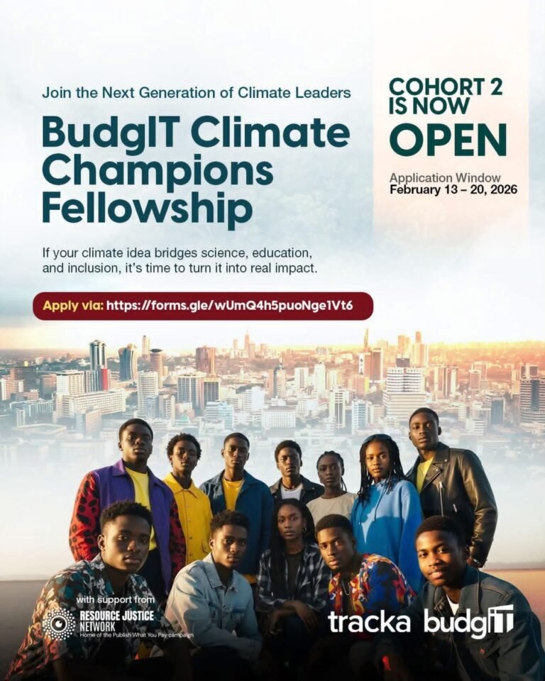 Climate Champions Fellowship Cohort 2 by BudgIT Nigeria