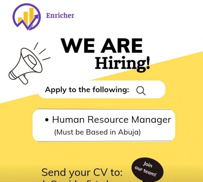 Job openings for Human Resource Manager (HR Architect)