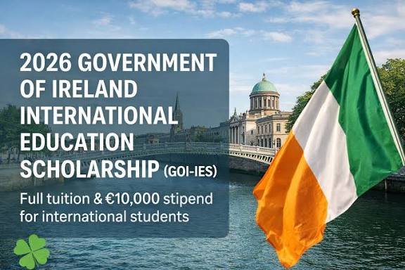 Government of Ireland International Education Scholar (GOI‑IES) 2026