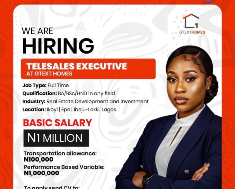 Vacancies at Gtext Homes