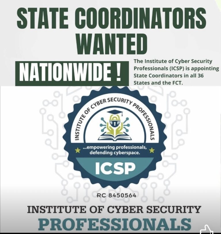 Vacancies at The Institute of Cyber Security Professionals