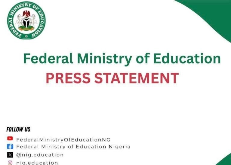 Federal Ministry of Education – Strategic Recruitment of Technical Facilitators for Federal Technical Colleges