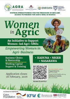 Support for Women-Led Agripreneurs in Nigeria  Women in Agric Programme