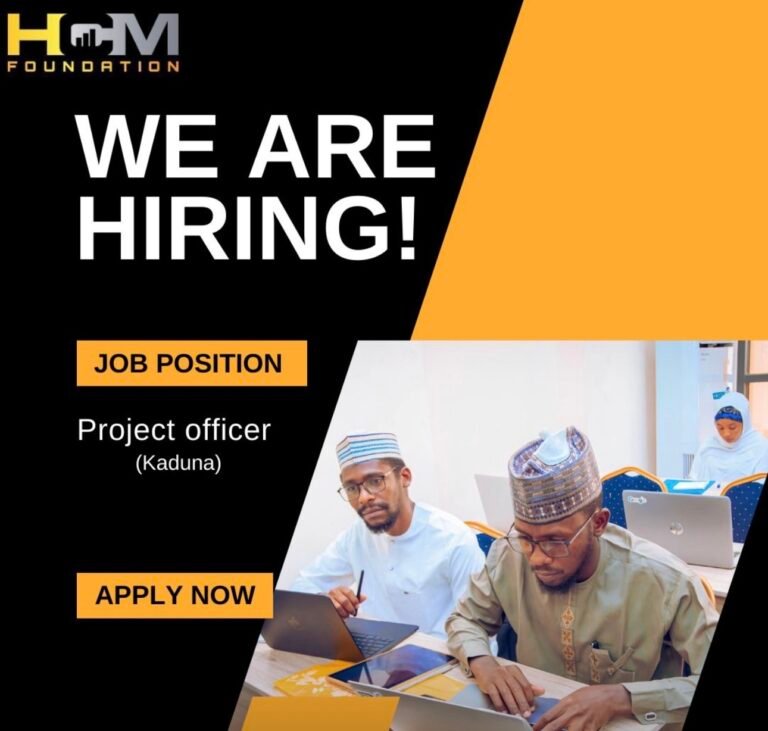 Vacancy at Hope, Compassion and Mercy Foundation in Kaduna