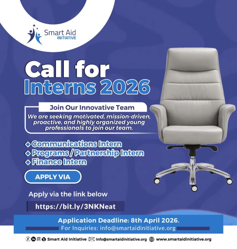 Smart Aid Initiative 2026 – Internship Program