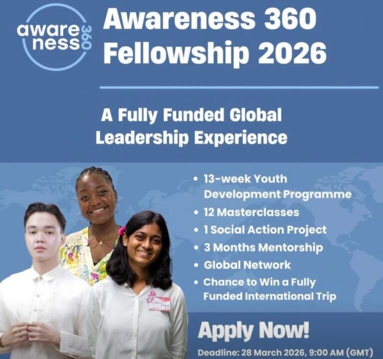 2026 Fellowship Application — Awareness 360