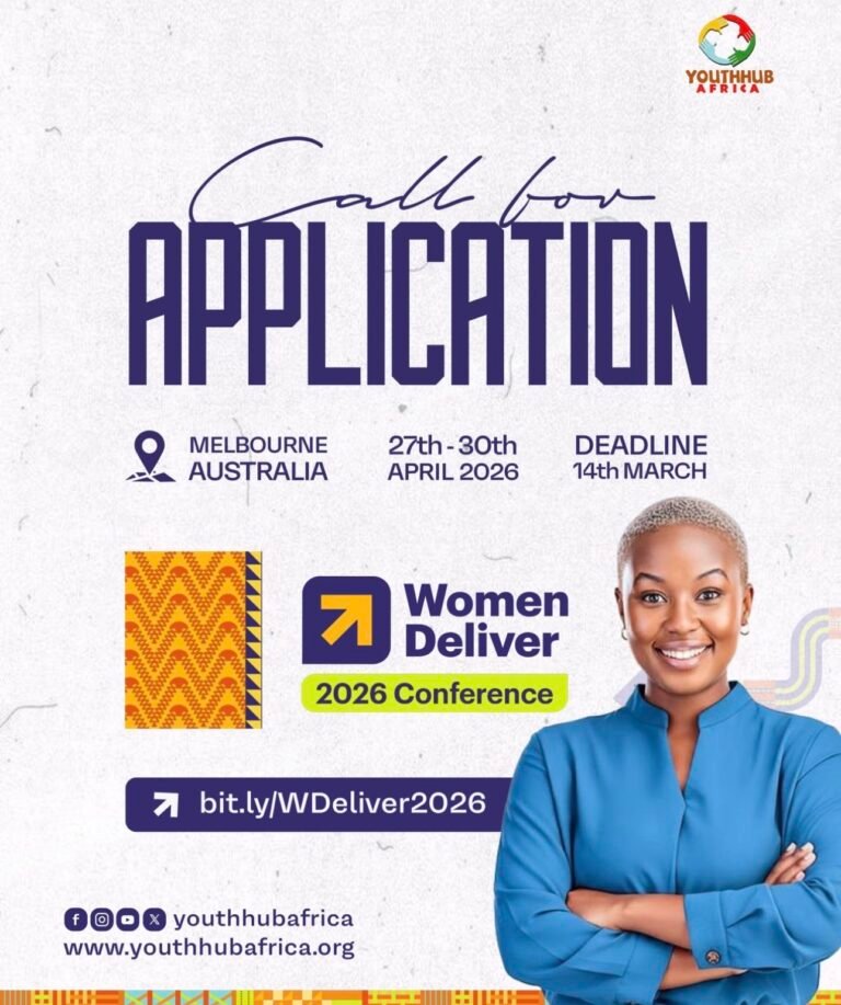 Call for Applications: Youth Participation Support for Women Deliver 2026 Conference