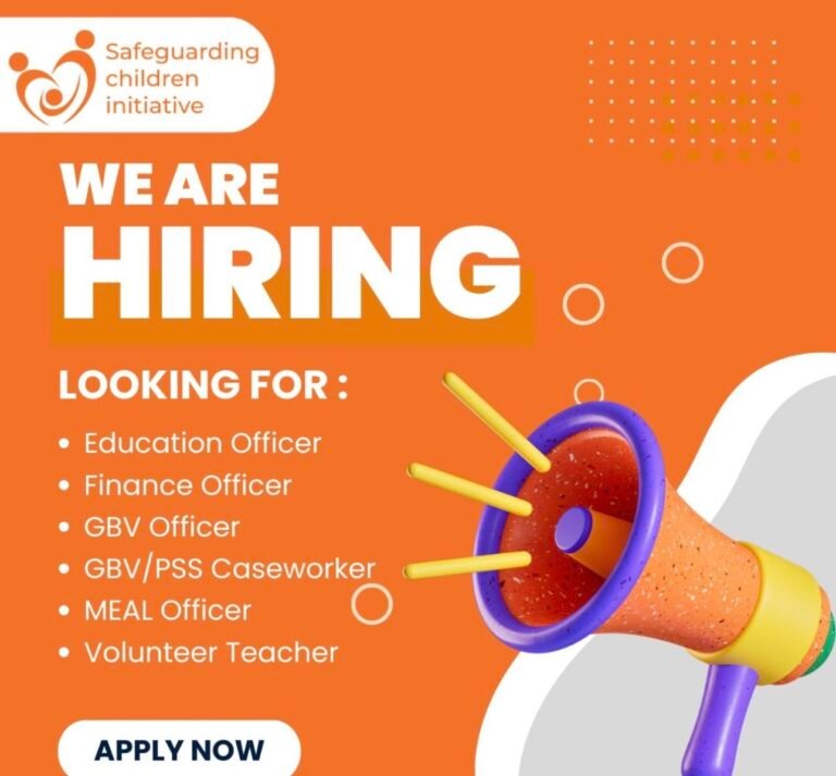 Career Opportunities at Safeguarding Children Initiative