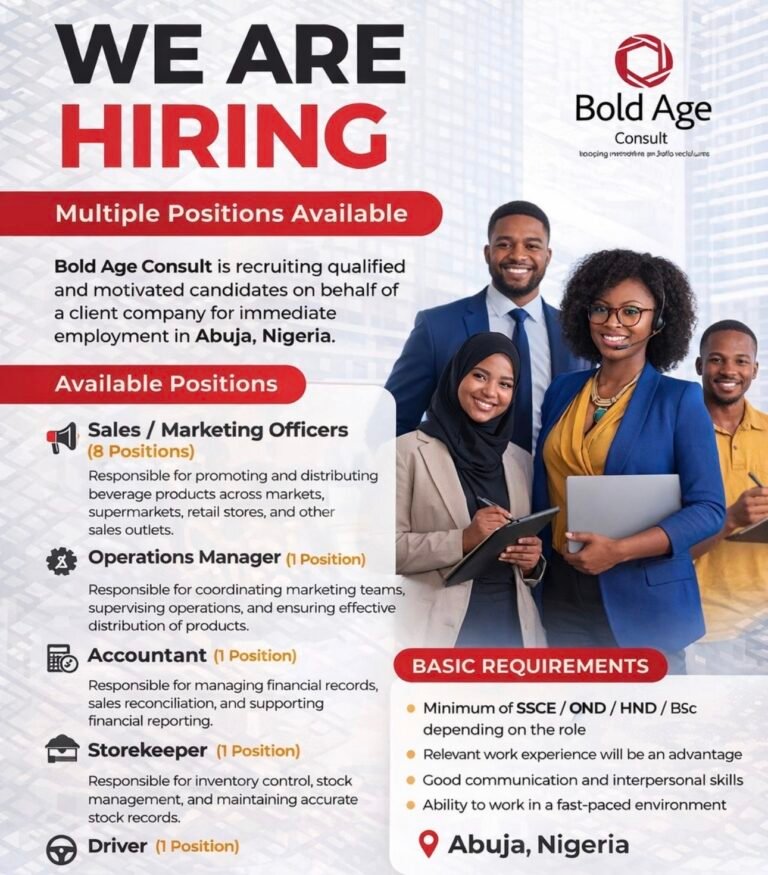 Jobs at Bold Age Consult