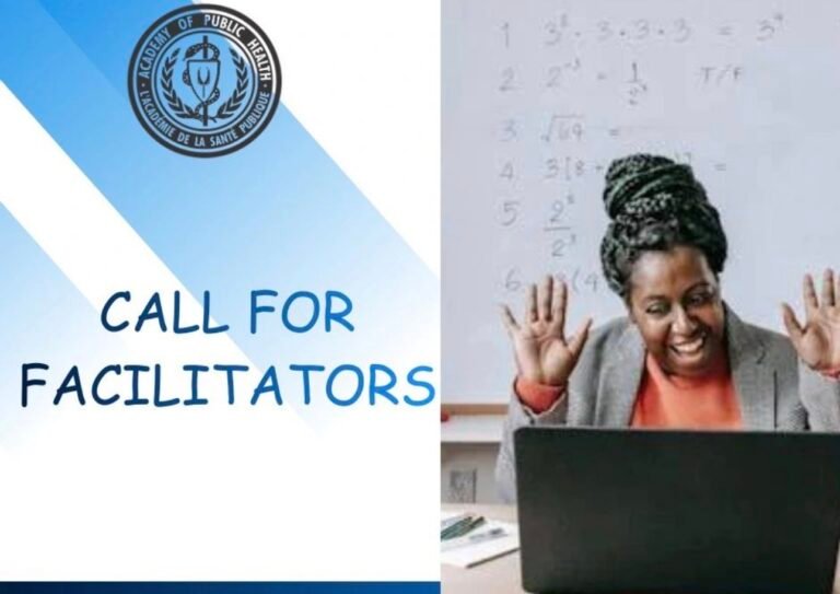 The West African Institution of Public Health WAIPH Call for trainers