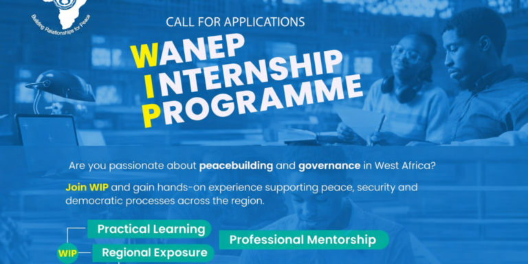 West Africa Network for Peacebuilding Internship Programme