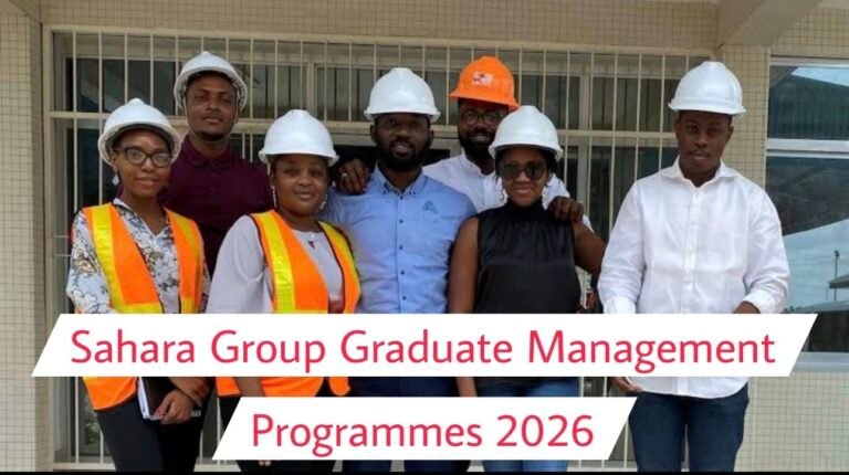 Sahara Group Graduate Management Programmes 2026