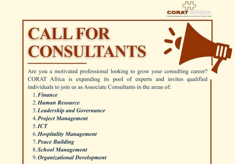 CORAT Africa Associate Consultant Opportunity 2026