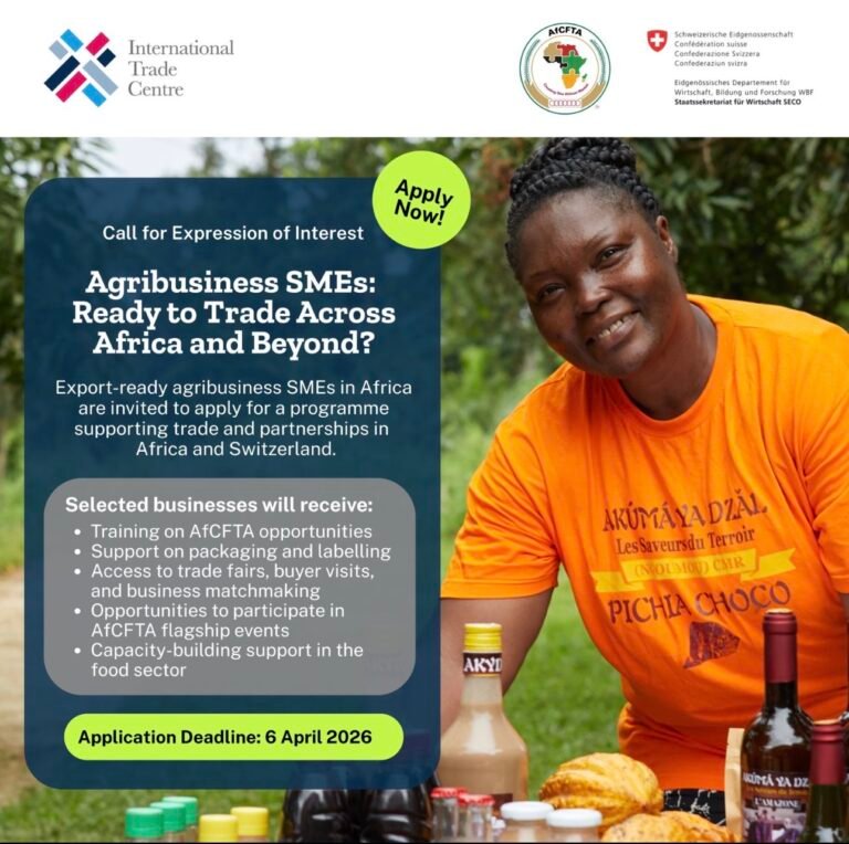 Apply to the Agribusiness AfCFTA program