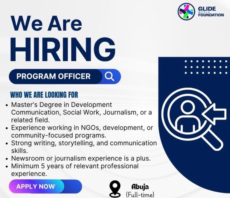 Jobs at Glide Media Foundation