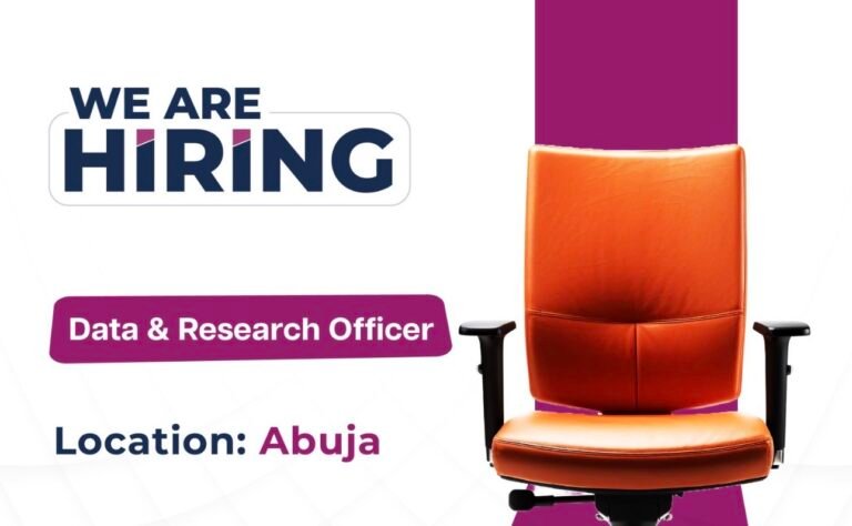 Job for Data Research Officer