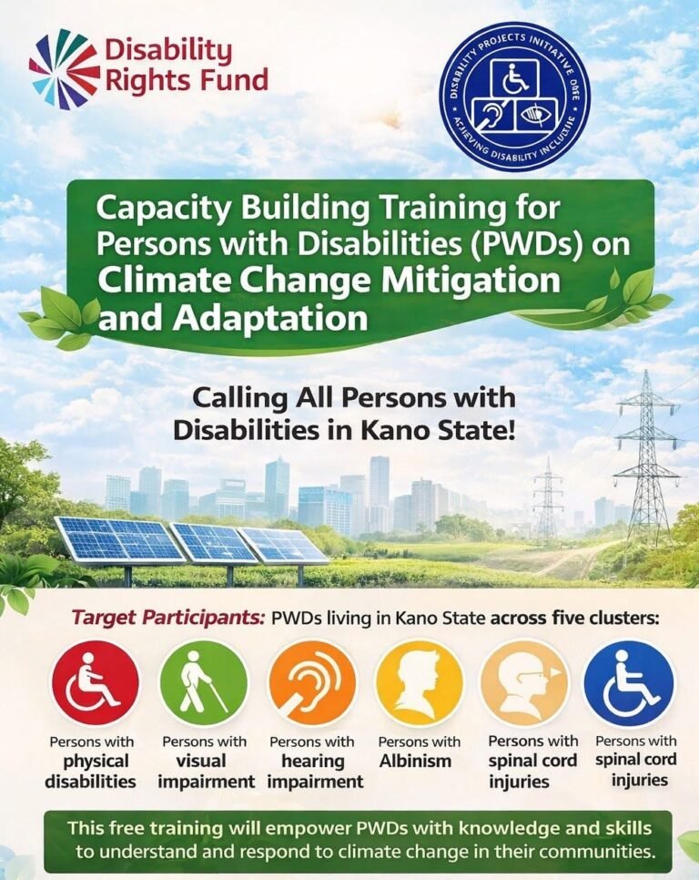 Capacity Building Training on Climate Change Mitigation and Adaptation In Kano