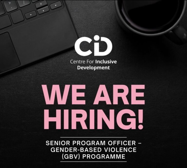 Job at The Centre for Inclusive Development