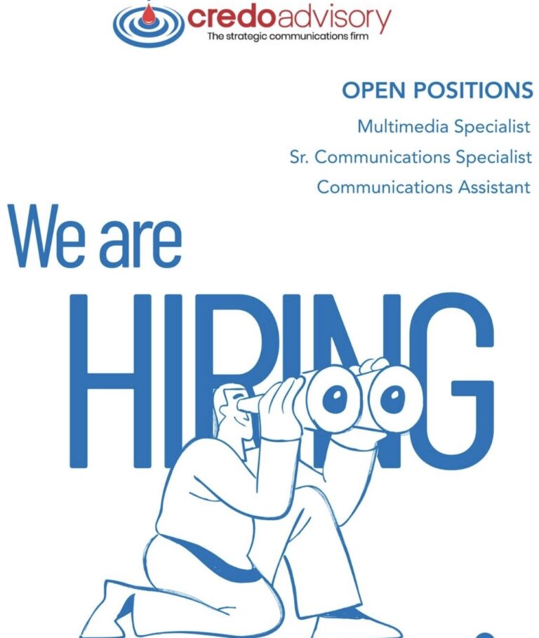 Hiring at Credo Advisory in Abuja