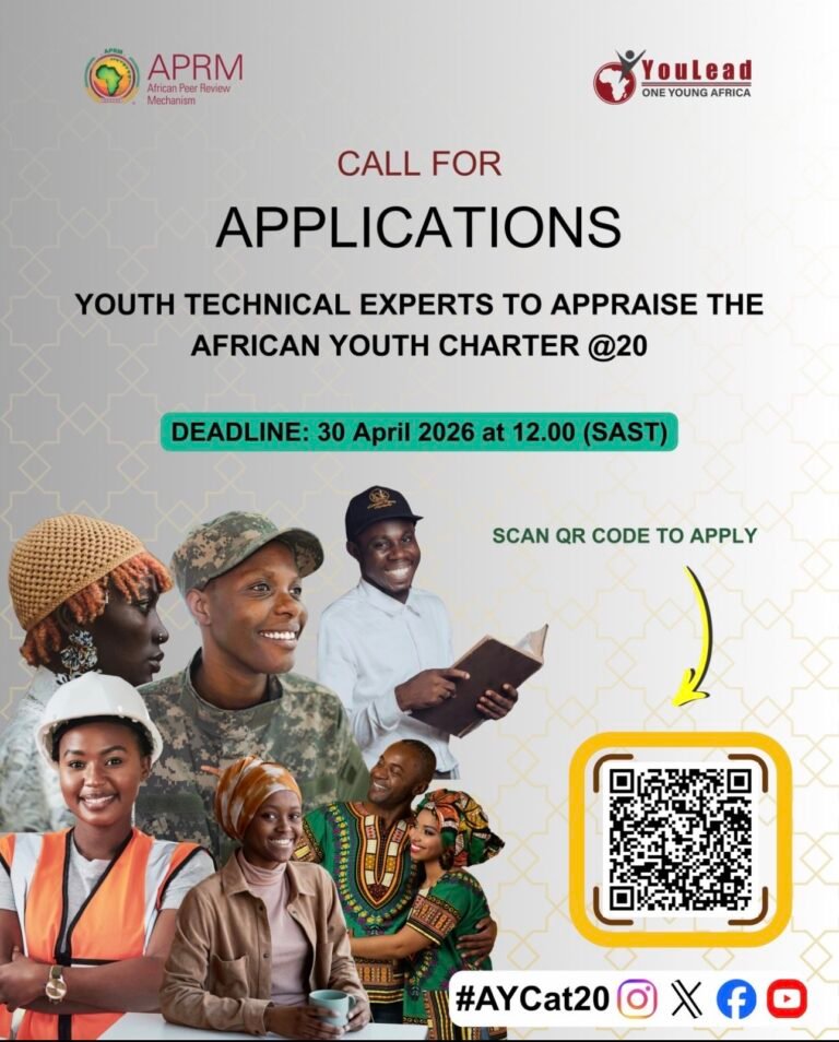 Call for Applications: Youth Technical Experts (Africa-Wide Opportunity)