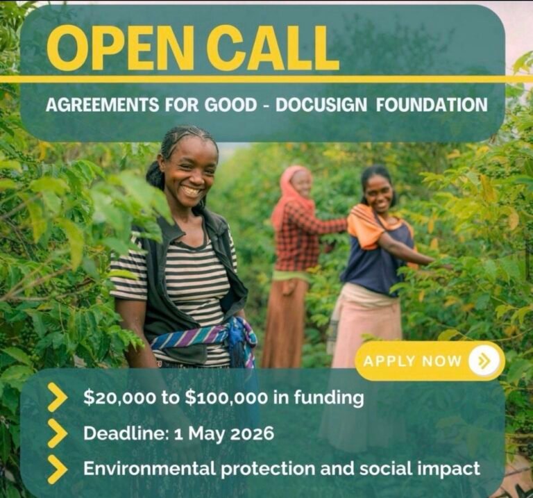 Call for Proposals: DocuSign Foundation “Agreements for Good” 2026 Funding