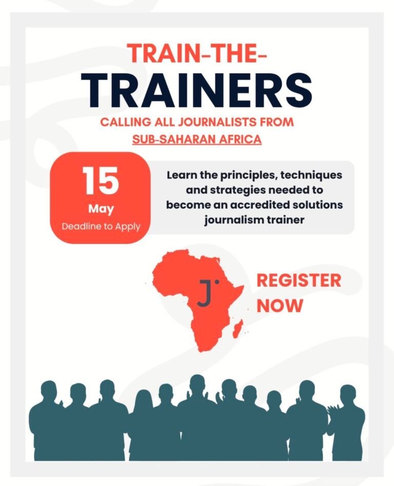 Major Opportunity for Journalists in Sub-Saharan Africa