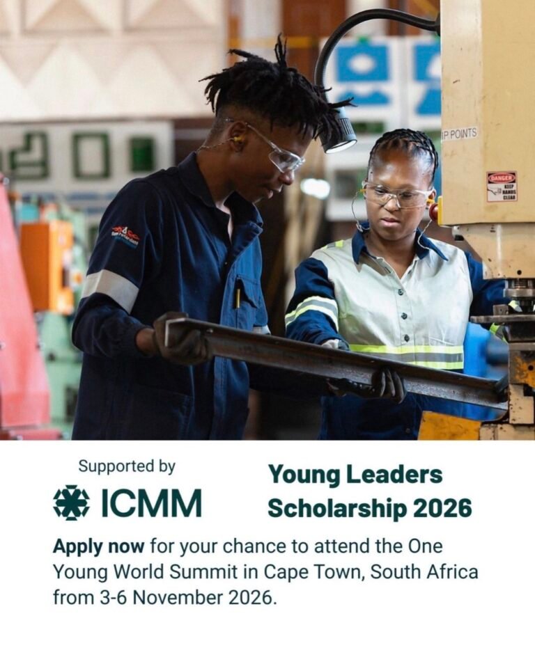 Apply to the ICMM Young Leaders Scholarship 2026