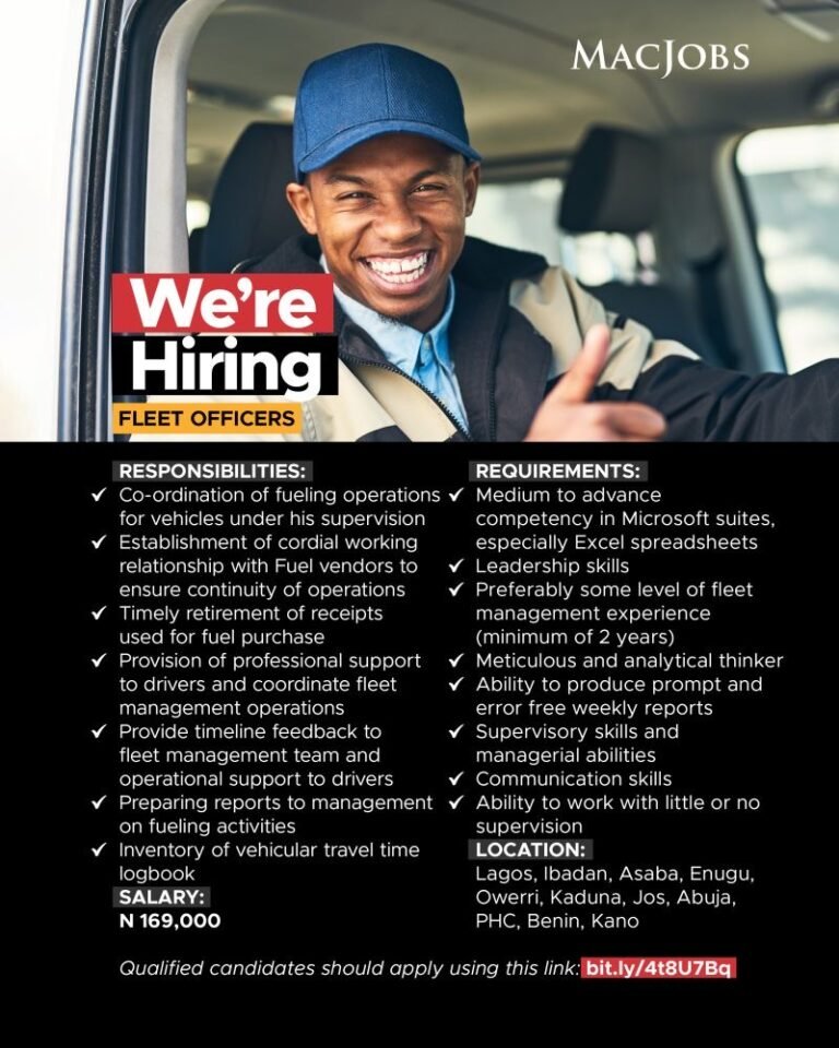 Apply to MACJOBS across multiple locations