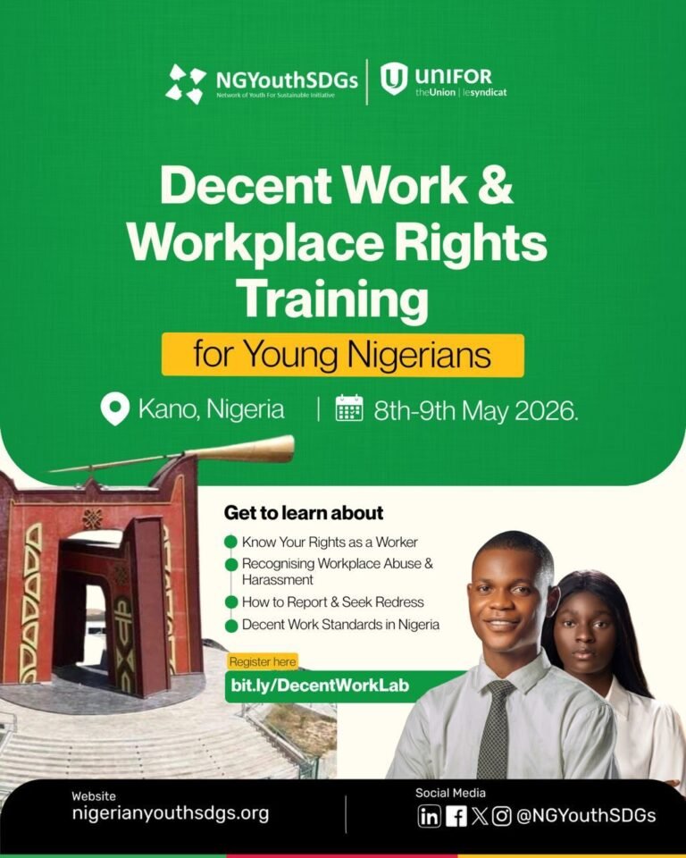 Decent Work and Workplace Rights Training for Young Nigerians