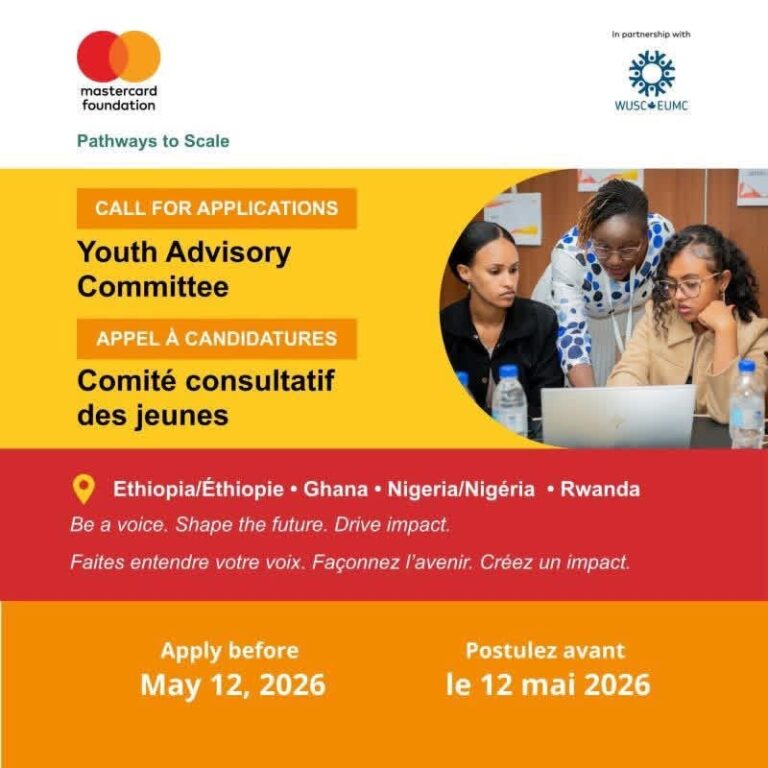 Mastercard Foundation Youth Advisory Committee