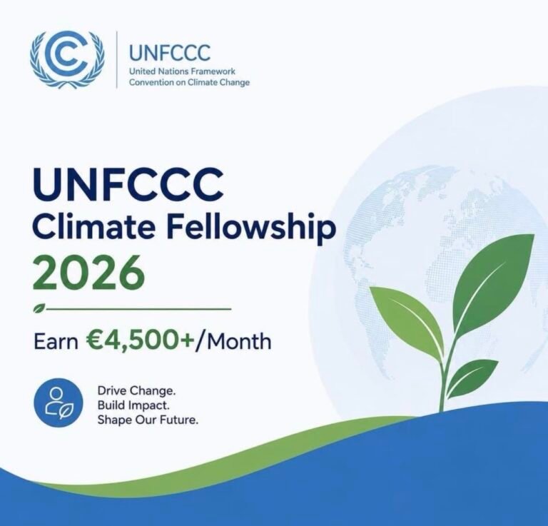 UNFCCC Climate Fellowship 2026