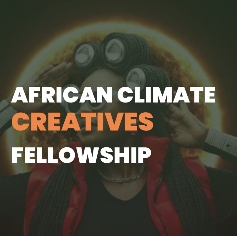 African Climate Creatives Fellowship (ACCF) 2026