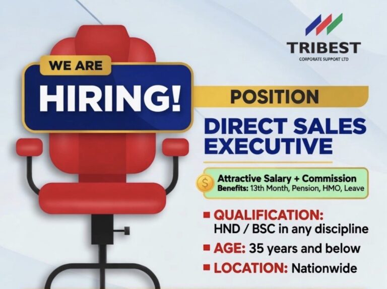 Direct Sales Executive (Banking) – Nationwide Recruitment