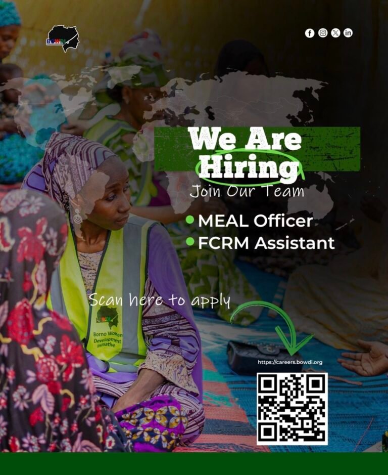Vacancies with Bridge for Women Development Initiative (BOWDI)