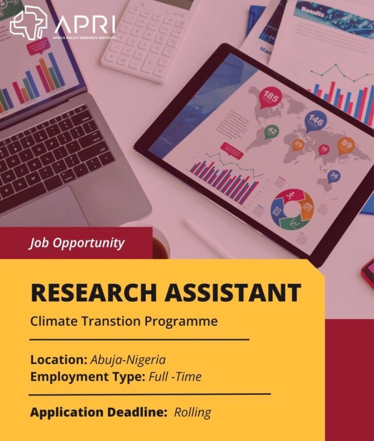 Vacancy with Africa Policy Research Institute
