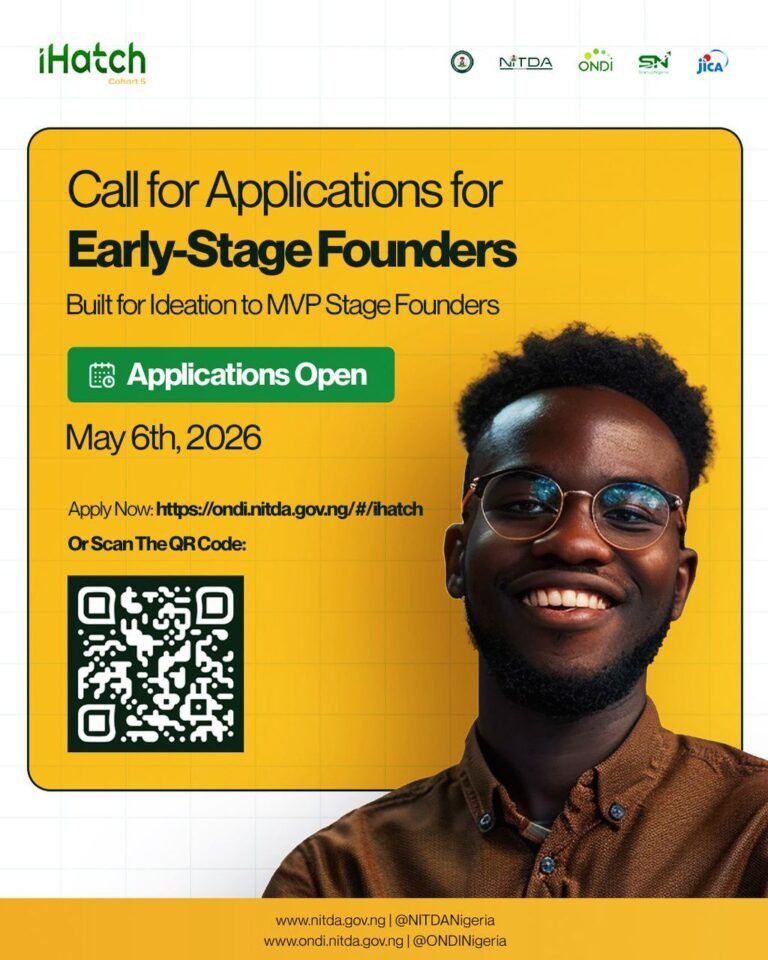 iHatch Nationwide Incubation Programme Cohort 5
