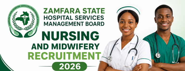 Nursing & Midwifery Positions – Zamfara State Government (2026)
