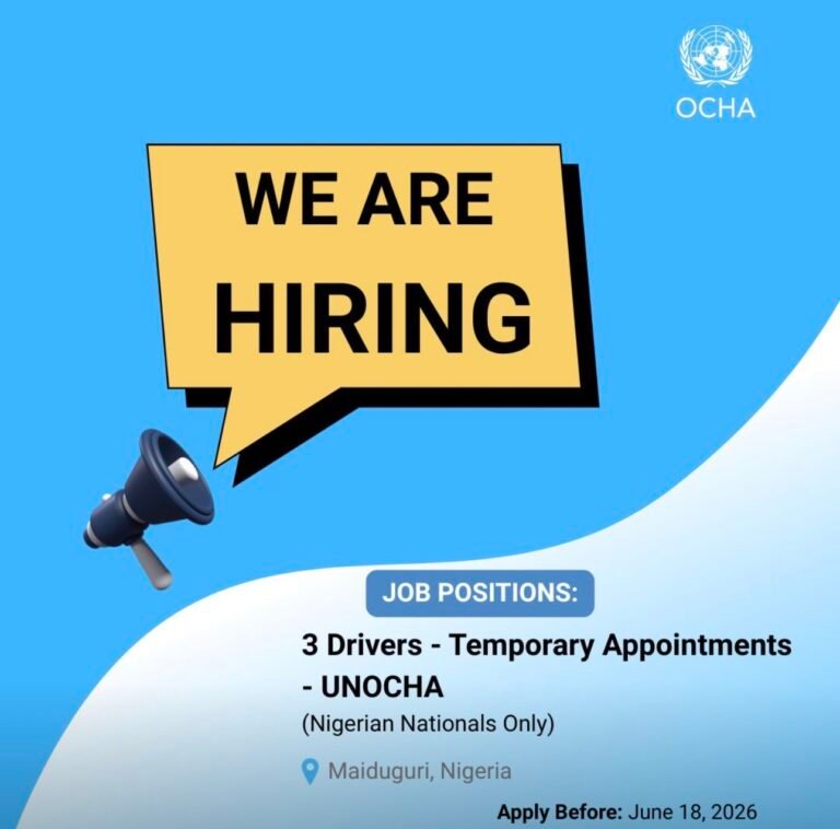 United Nations Office for the Coordination of Humanitarian Affairs (OCHA)